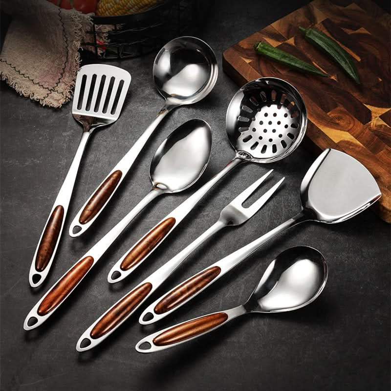 Chef Master | 7-Delige RVS Keukenhulp Set – Ergonomische Grip