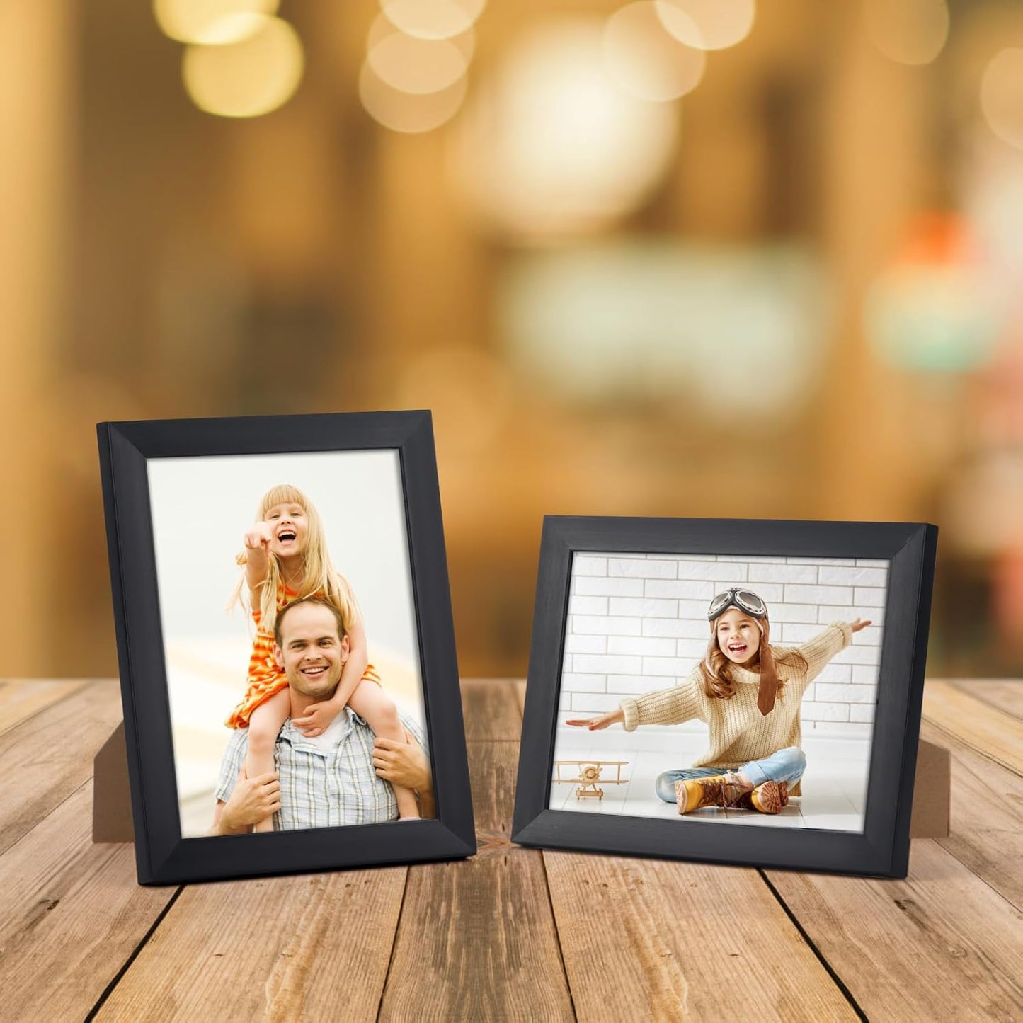 6X8 Picture Frame Black 6 X 8 Photo Frames Bulk for Wall or Tabletop Display, 12 Pack