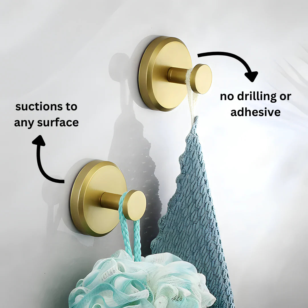 Suction Hooks for Instant Grip and Easy Hanging