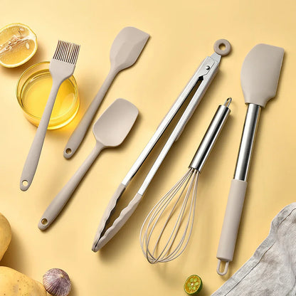 Silikon-Küchenutensilien-Set – Hitzebeständig & Kratzfrei