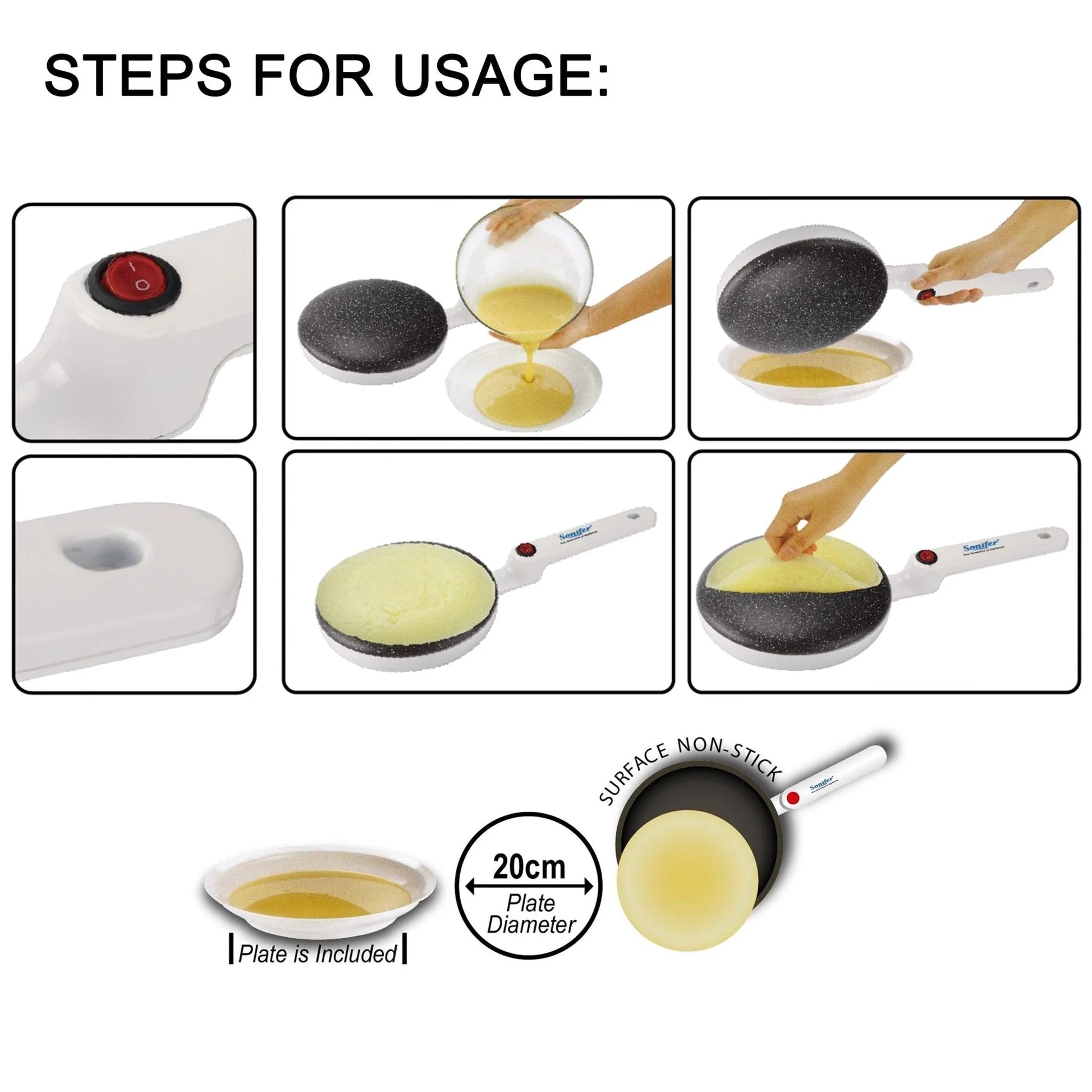 Moncuisine™ Pancake Machine
