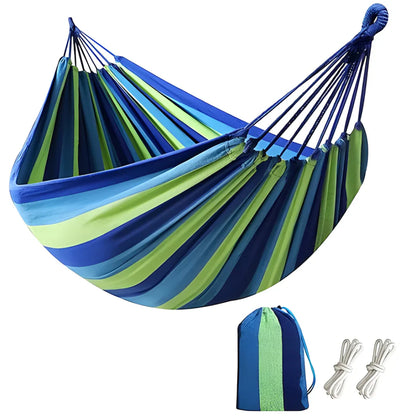 Multifunctional Hammock for Indoor & Outdoor Use | Breathable Fabric | Stable Design | 200 X 150 Cm | 200 Kg Capacity