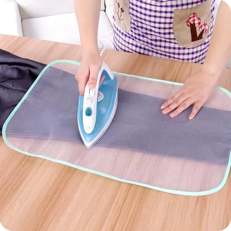 Anti Scald Protective Ironing Board Cover Insulation Mesh Guard Random Colors High Temperature Press Pad