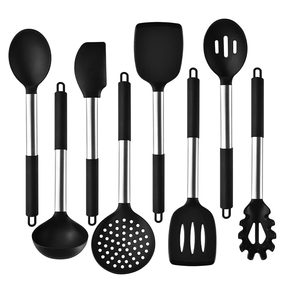Silikon-Küchenutensilien-Set – Hitzebeständig & Kratzfrei