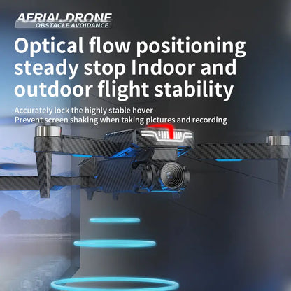 Aerial Drone M8 Pro 2026 - Optical Flow Hover, 5G Wifi FPV, 4K UHD EIS Camera & Intelligent Flight Modes