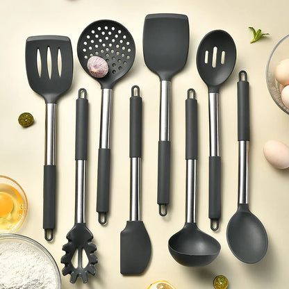 Silikon-Küchenutensilien-Set – Hitzebeständig & Kratzfrei