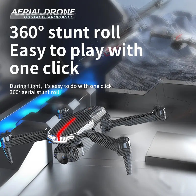 Aerial Drone M8 Pro 2026 - Optical Flow Hover, 5G Wifi FPV, 4K UHD EIS Camera & Intelligent Flight Modes