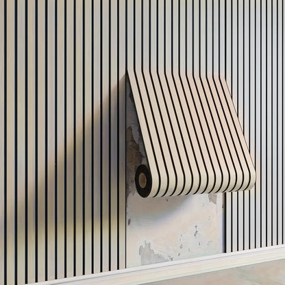 Selbstklebendes 3D-Wandpaneel Mit Holzoptik