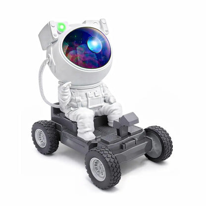 Moon Rover Astronaut Galaxy Projector Star Projector Night Light Bluetooth Speaker Remote Timer LED Nebula Ceiling Light Bedroom Decor Kids Room Aesthetic Room Decor Space Gift for Kids Teens Couples Space Lovers Home Ambience Light Relaxing Lamp