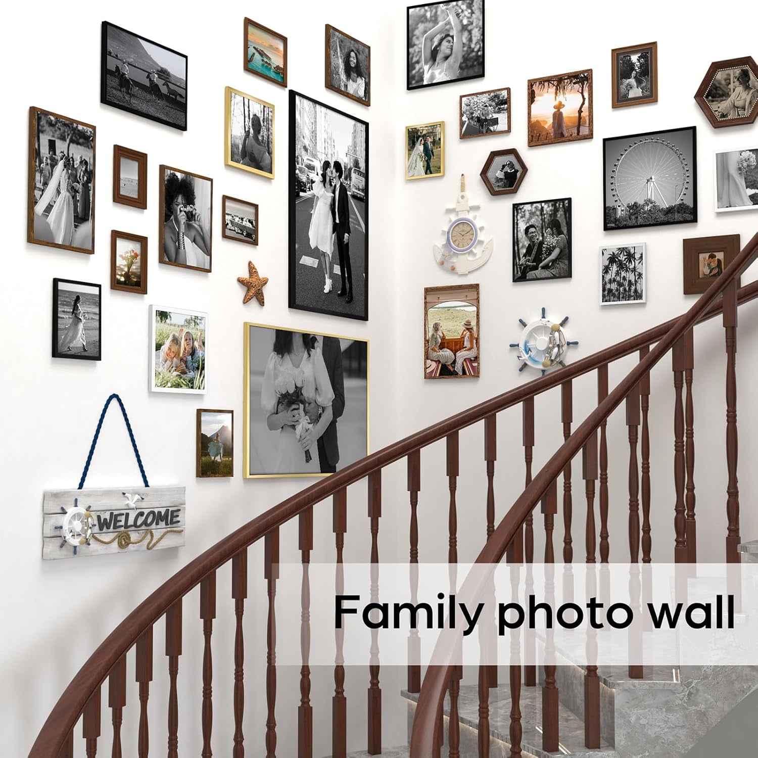 6X8 Picture Frame Black 6 X 8 Photo Frames Bulk for Wall or Tabletop Display, 12 Pack